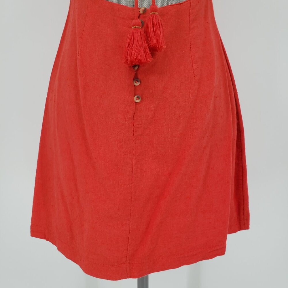 Free People Red Mini Slip Dress - Picture 11 of 12
